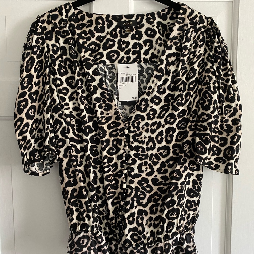 ARFM Cheetah Body Suit NWT